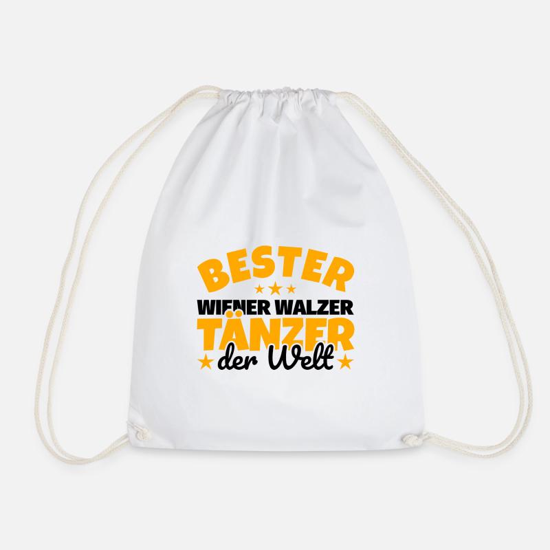 Bester Wiener Walzer-Tänzer der Welt - Turnbeutel - Weiß