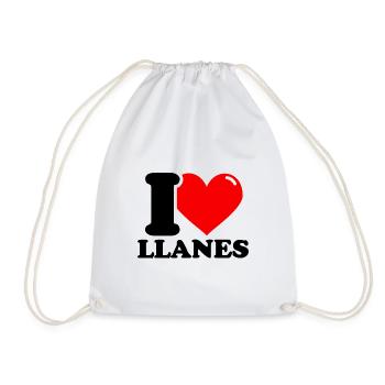 J’adore Llanes - Sac de sport léger - blanc - Devant