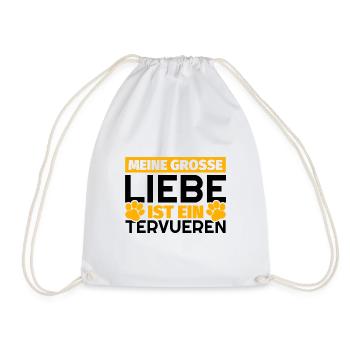 Tervueren Geschenke lustig - Turnbeutel - Weiß - Vorne
