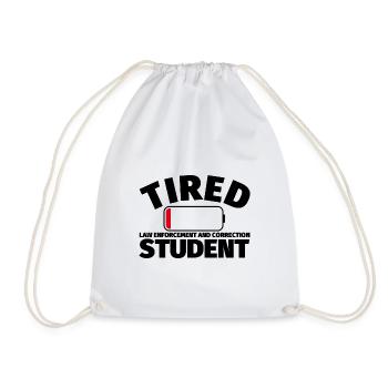 Étudiant en application de la loi et en correction Funny Ge - Sac de sport léger - blanc - Devant