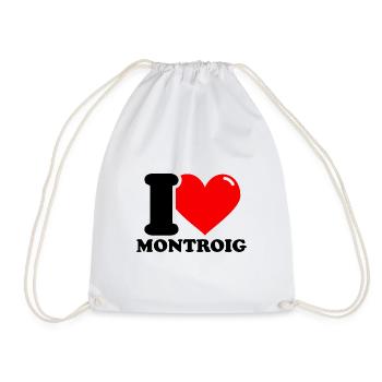 J’adore Montroig - Sac de sport léger - blanc - Devant