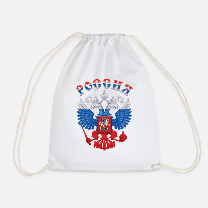 Rossia Russland Gerb - Turnbeutel - Weiß