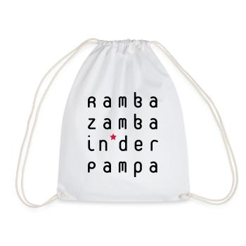 buerofraeulin-ramba-zamba - Turnbeutel - Weiß - Vorne