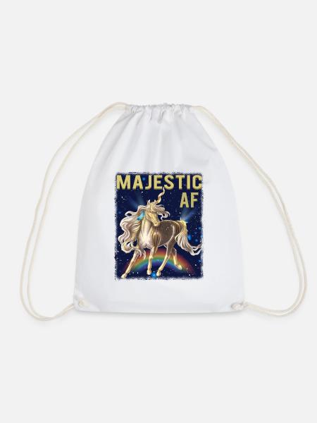 MAJESTIC AF - Turnbeutel - Weiß