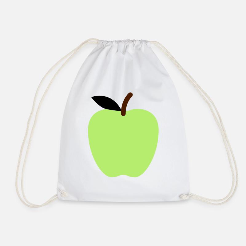 Apple Apple Gift - Drawstring Bag - white