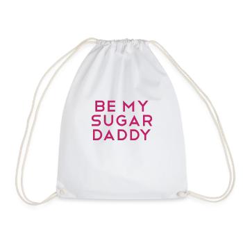 Sugar Daddy Lover rose - Sac de sport léger - blanc - Devant