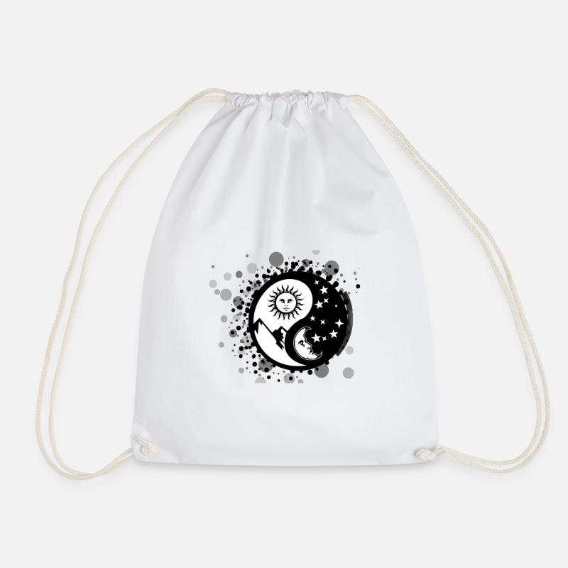 Yin yang - Turnbeutel - Weiß