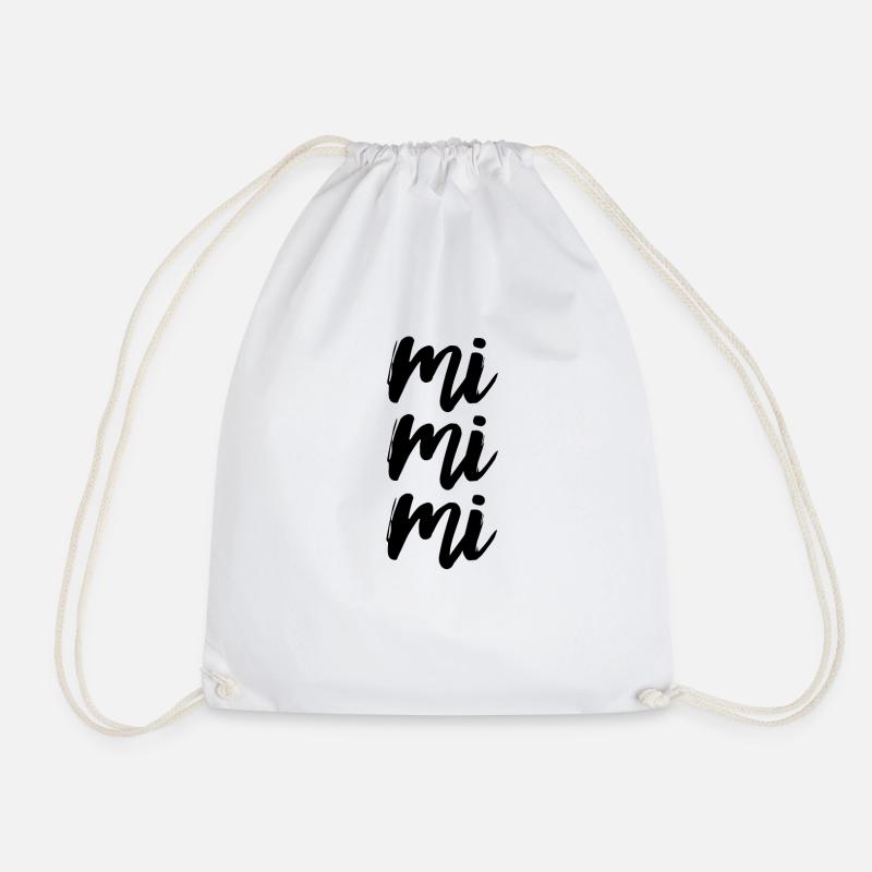 mimimi - Turnbeutel - Weiß