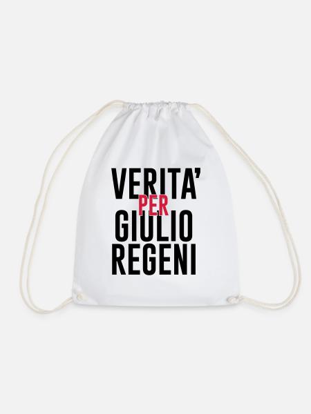 TRUTH - Drawstring Bag - white