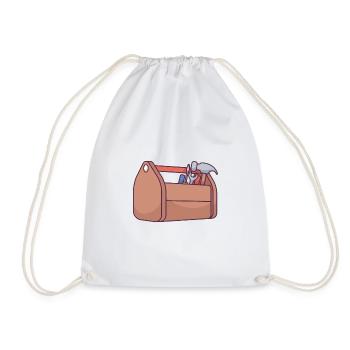 Boîte à outils - Sac de sport léger - blanc - Devant