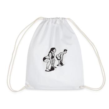 Entraînement au gym - Sac de sport léger - blanc - Devant