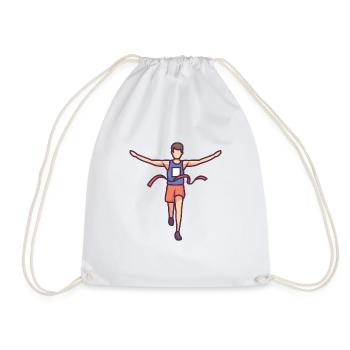 Marathonien - Sac de sport léger - blanc - Devant