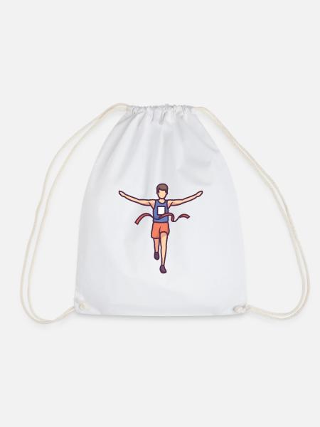 Marathonien - Sac de sport léger - blanc