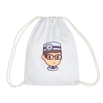 Physicians - Drawstring Bag - white - Front