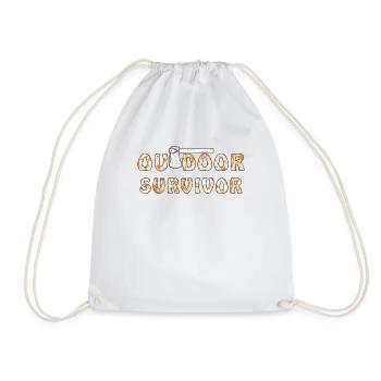 AXT OUTDOOR SURVIVOR - Sac de sport léger - blanc - Devant