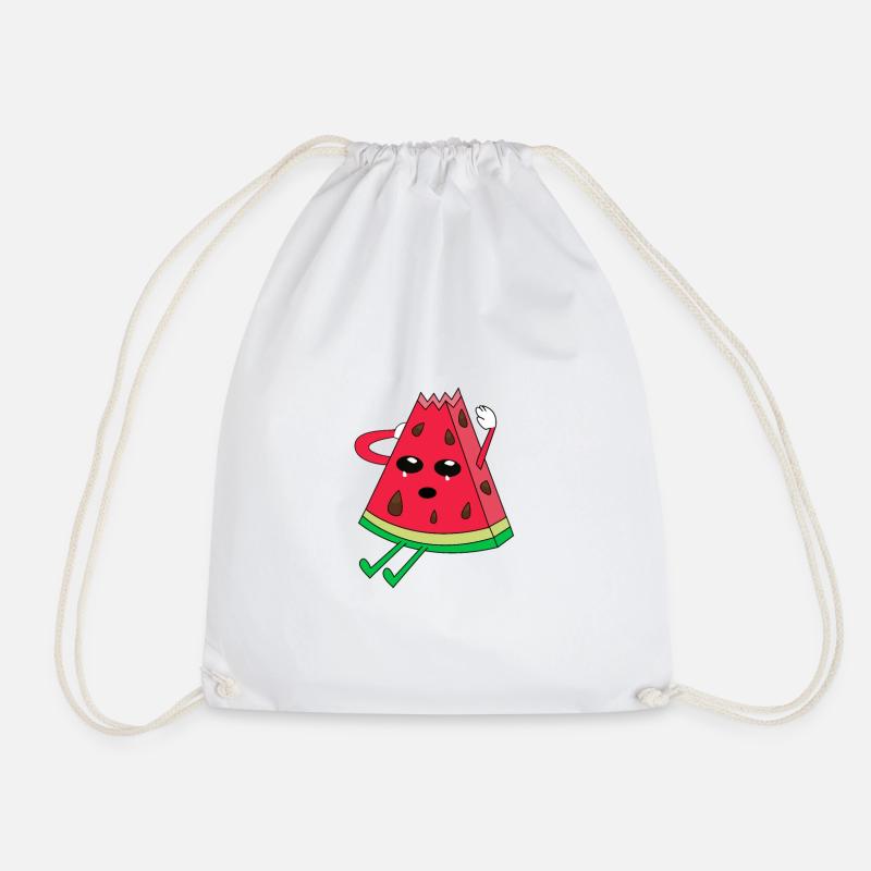 Melone - Turnbeutel - Weiß