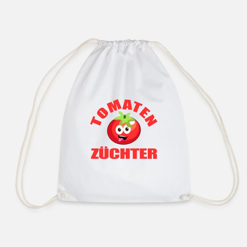 Tomate Tomaten - Turnbeutel - Weiß