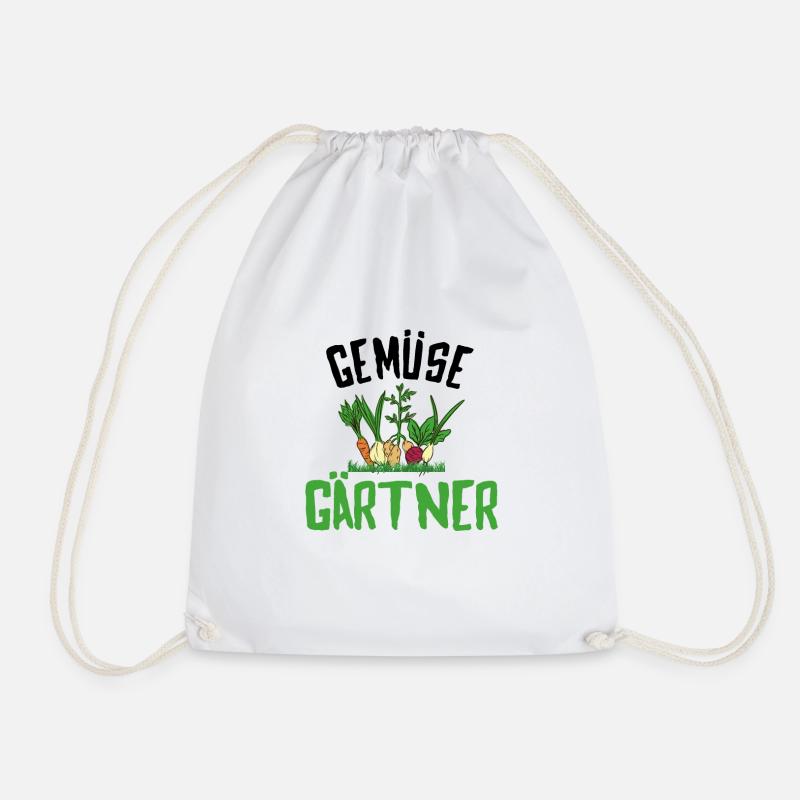 Gemüse Gärtner - Turnbeutel - Weiß