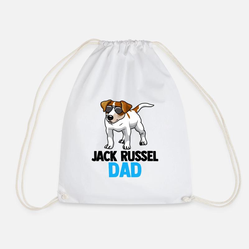 Jack Russell Russel - Turnbeutel - Weiß