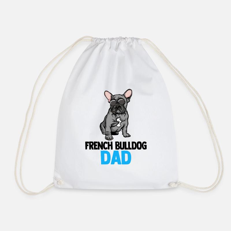 French Bulldog - Turnbeutel - Weiß
