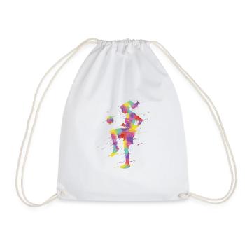 Sports Femme Football - Sac de sport léger - blanc - Devant