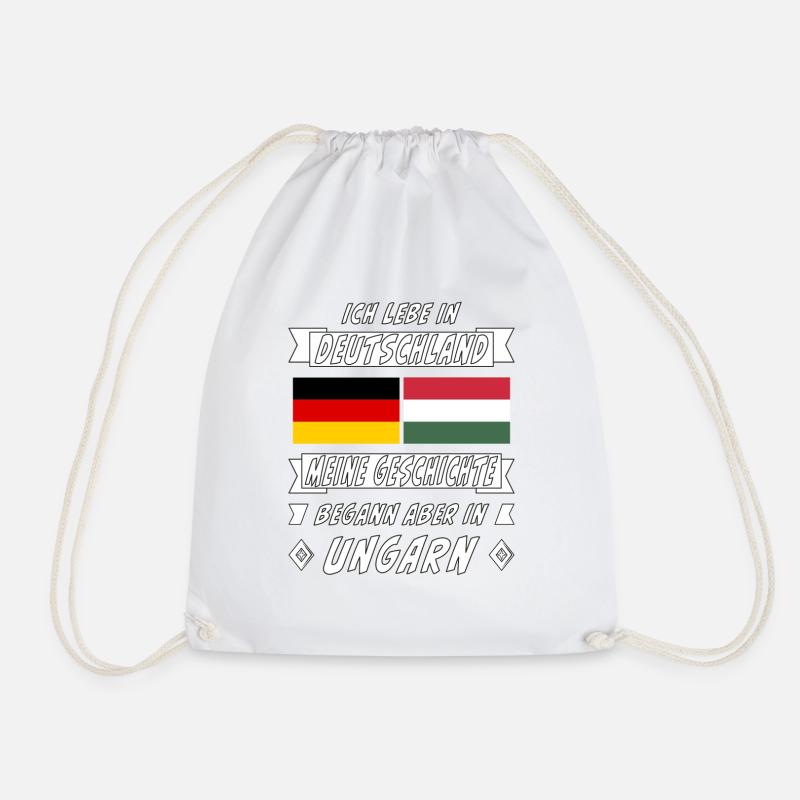 DEUTSCHLAND GESCHICHTE UNGARN - Turnbeutel - Weiß