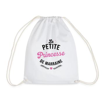 La Petite Princesse De Marraine - Sac de sport léger - blanc - Devant