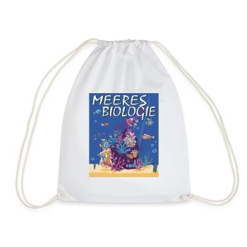 MEERES BIOLOGIE - Turnbeutel - Weiß - Vorne