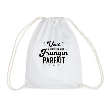 Voilà À Quoi Ressemble Le Frangin Parfait - Sac de sport léger - blanc - Devant