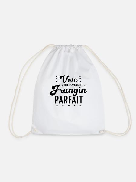 Voilà À Quoi Ressemble Le Frangin Parfait - Sac de sport léger - blanc