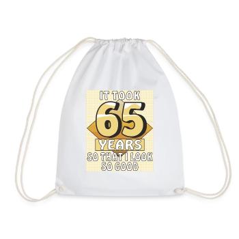 IT TOOK 65 YEARS - Drawstring Bag - white - Front