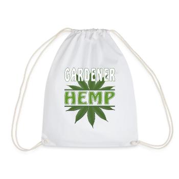 GARDENER HEMP - Turnbeutel - Weiß - Vorne