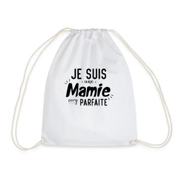 Je suis une mamie very parfaite - Sac de sport léger - blanc - Devant