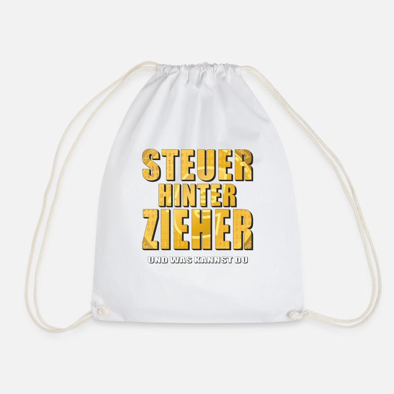STEUERHINTERZIEHER - Turnbeutel - Weiß