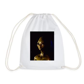 Alien - Drawstring Bag - white - Front