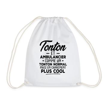 Tonton et ambulancier - Sac de sport léger - blanc - Devant