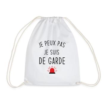 I can't I'm on call - Drawstring Bag - white - Front