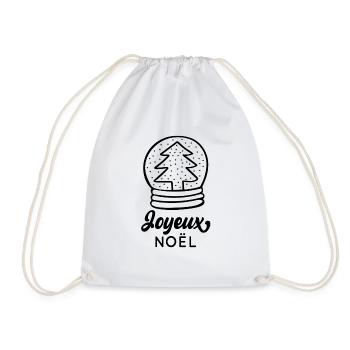 Joyeux Noël - Sac de sport léger - blanc - Devant