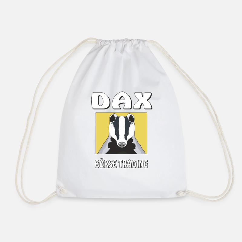DAX BÖRSE TRADING - Turnbeutel - Weiß