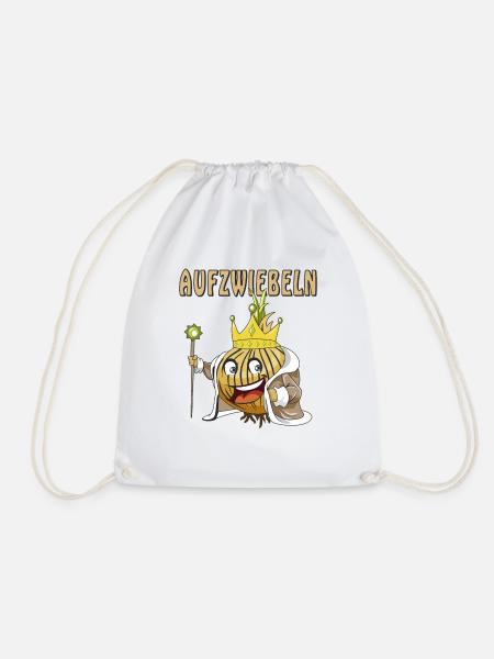 AUFZWIEBELN - Turnbeutel - Weiß