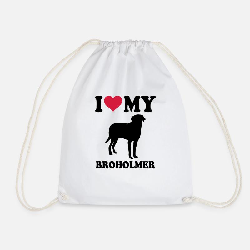 Broholmer - Turnbeutel - Weiß