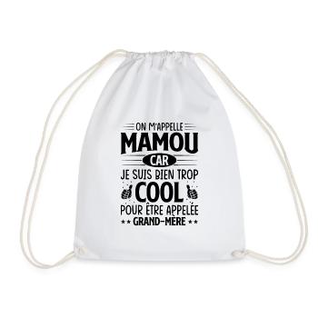 On m'appelle mamou - Sac de sport léger - blanc - Devant