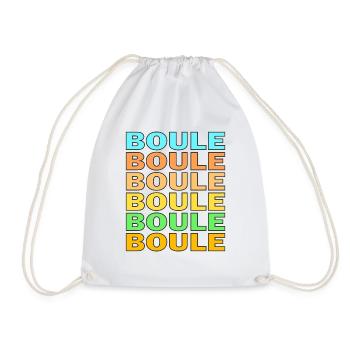 BOULE - Turnbeutel - Weiß - Vorne