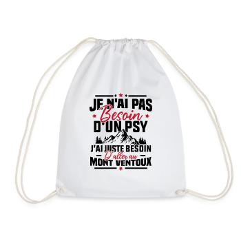 J'ai juste besoin d'aller au mont ventoux Humour - Sac de sport léger - blanc - Devant