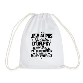 J'ai juste besoin d'aller au mont ventoux Humour - Sac de sport léger - blanc - Devant