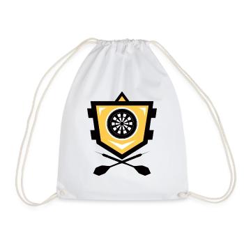 Bouclier d’armoiries Dart - Sac de sport léger - blanc - Devant