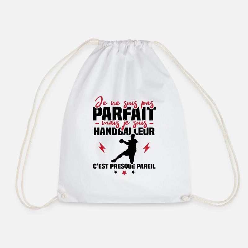 Pas parfait mais handballeur - Sac de sport léger - blanc