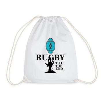rugby rugbyspieler rugby-club - Turnbeutel - Weiß - Vorne