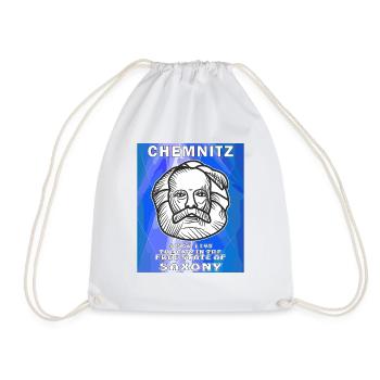 CHEMNITZ LA VILLE DANS L’ÉTAT LIBRE DE SAXE - Sac de sport léger - blanc - Devant