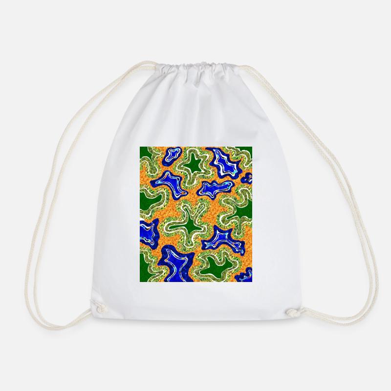 Fluid - Drawstring Bag - white